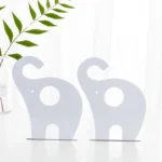 Fermalibri a forma di elefante
