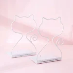 Fermalibri a forma di gatto