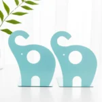Fermalibri a forma di elefante