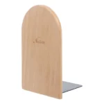Fermalibri arrotondato in legno
