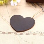Segnalibro a forma di cuore in pelle