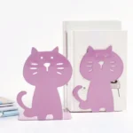 Simpatico fermalibri a forma di gatto
